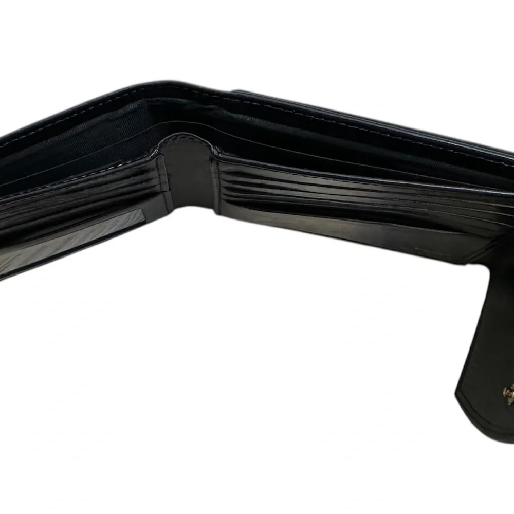 Bosca Black Leather Card Holder